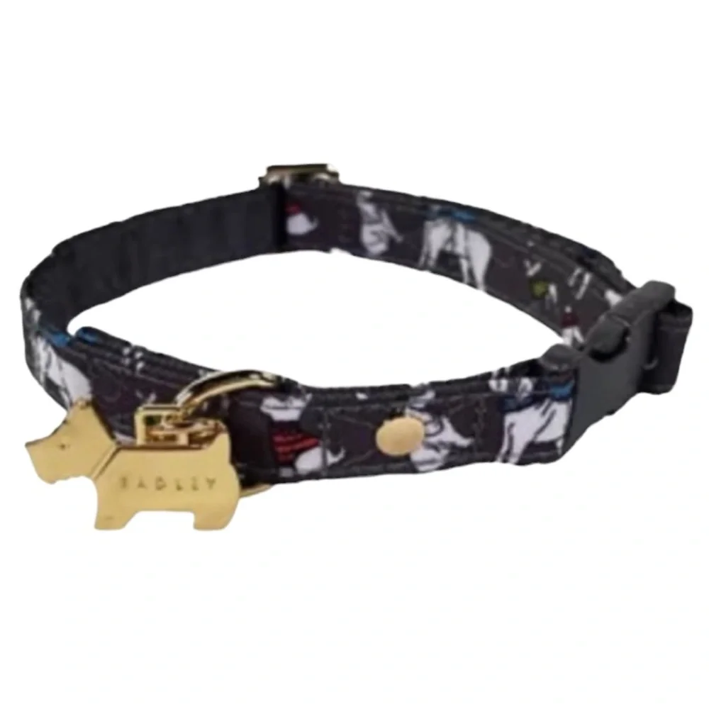 RADLEY LONDON/WOOF Dog Collar and Dog Halloween Costume. Size M/L